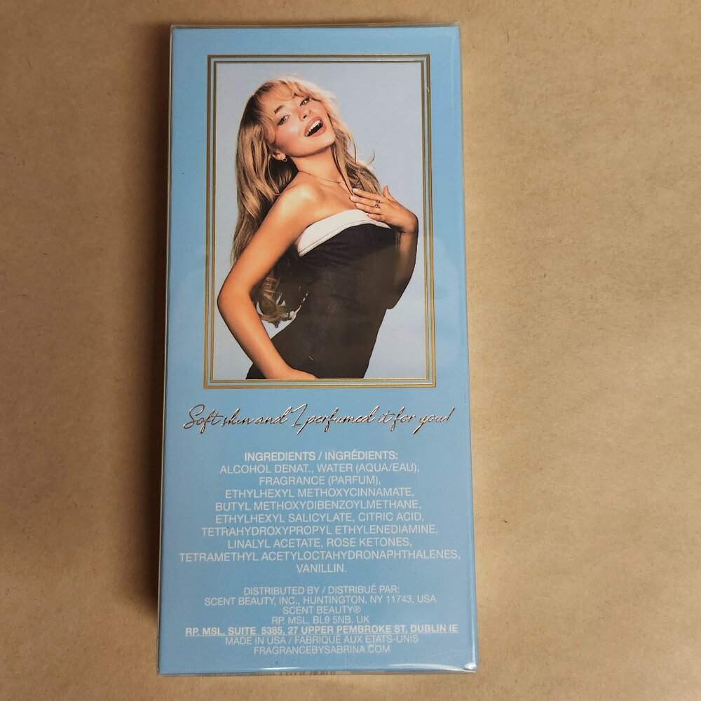 Sabrina Carpenter Me Espresso EDP 2.5 fl Oz 75 ml Unisex FULL SIZE SEALED - Picture 3 of 4